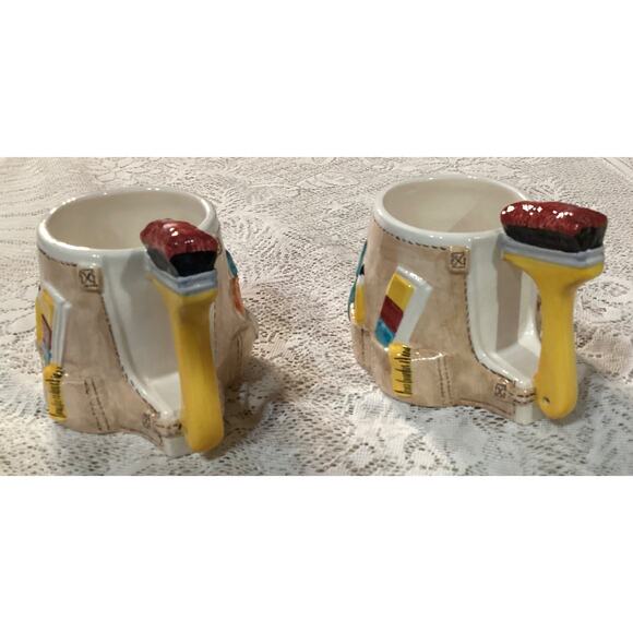 Set of 2 Handyman Tool Belt Mug Dad Gift Tasters Choice Coffee-Mate 2000 - Picture 8 of 10